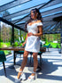 LUX kleita "WHITE SUMMER"